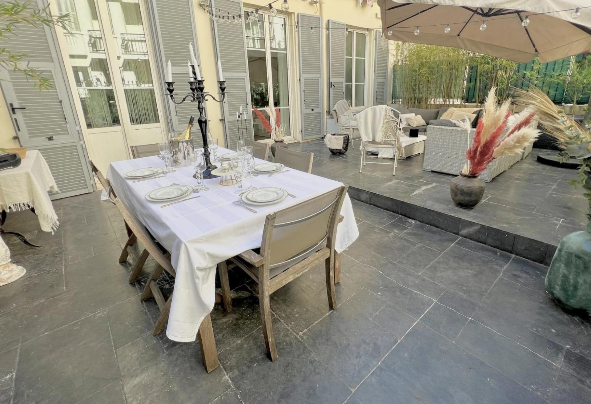 Superbe Appartement De 105 M2, Hyper Centre Avec Terrasse, Parking, A 5 Min De La Mer Ницца Экстерьер фото